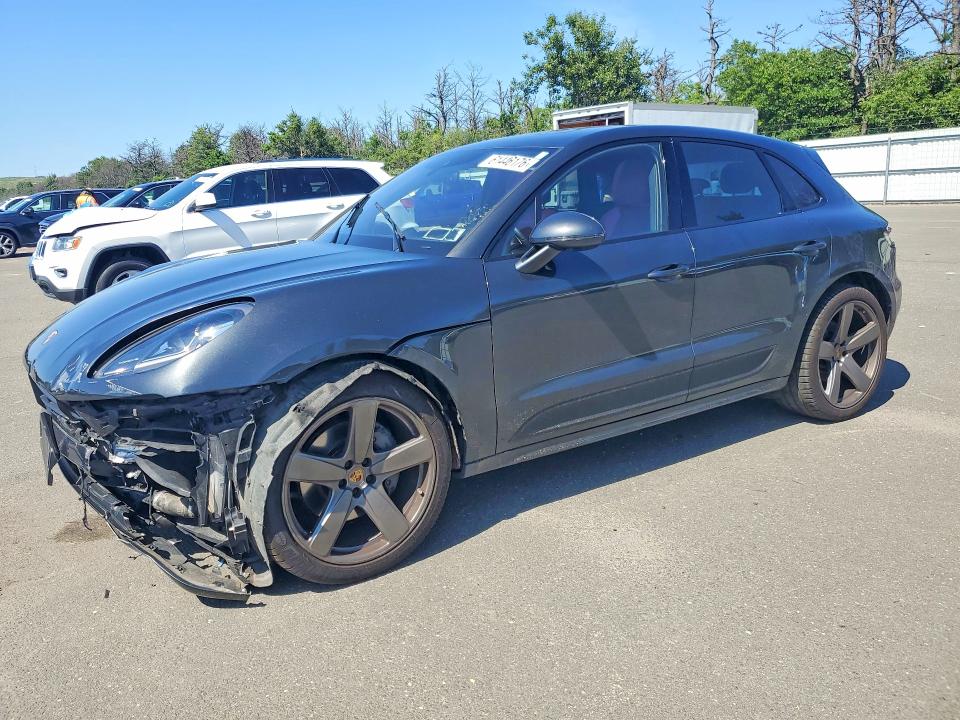 2019 Porsche Macan VIN WP1AB2A54KLB31727 COPART salvage auction — FRONT END, Ny - Mv-907A Salvage Certificate, sold $10,700 on 2026-08-03 (photo 1)