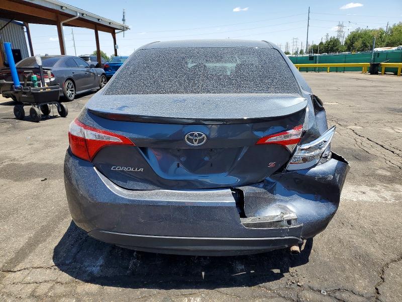 2015 Toyota Corolla VIN 5YFBURHE0FP358831 COPART salvage auction — REAR END, Co - Public - Salvage Title, sold $325 on 2026-07-21 (photo 6)