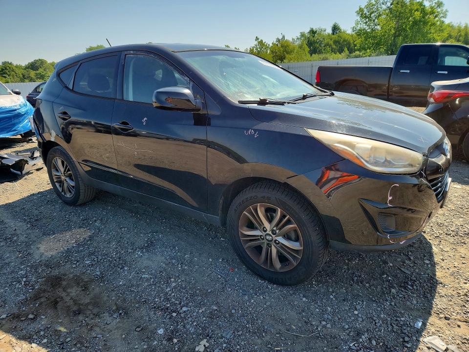 2015 Hyundai Tucson VIN KM8JTCAF2FU078602 COPART salvage auction — REAR END, Ma - Cert Of Title-Reconstrctd Coll, sold $1,450 on 2026-07-22 (photo 4)