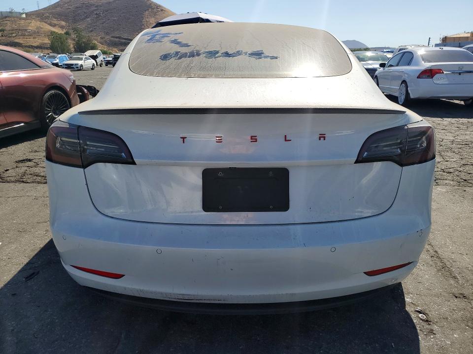 2020 Tesla Model 3 VIN 5YJ3E1EA5LF743863 COPART salvage auction — FRONT END, Ca - Dis/Dlr/Exp Only Clean Title (P), sold $2,400 on 2026-07-27 (photo 6)