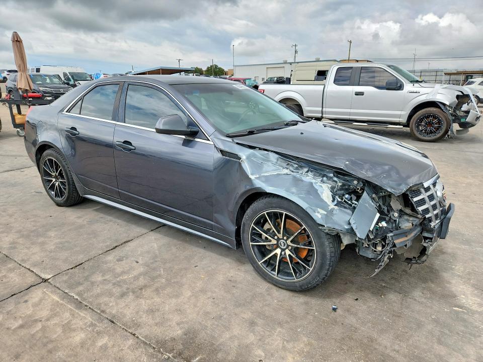2013 Cadillac Cts VIN 1G6DF5E54D0103612 COPART salvage auction — FRONT END, TX - SALVAGE VEHICLE TITLE, sold $275 on 2026-07-29 (photo 4)