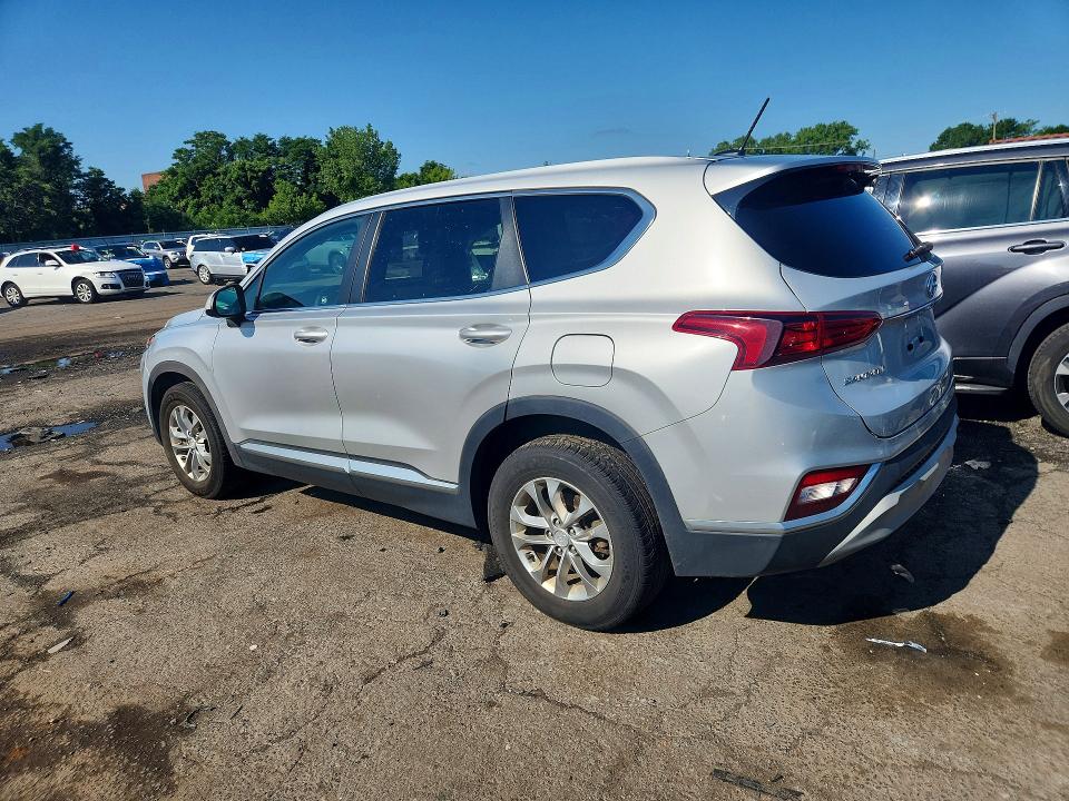 2019 Hyundai Santa fe VIN 5NMS2CAD6KH080493 COPART salvage auction — SIDE, CT - CERT OF TITLE-SALVAGE, sold $3,300 on 2026-07-10 (photo 2)