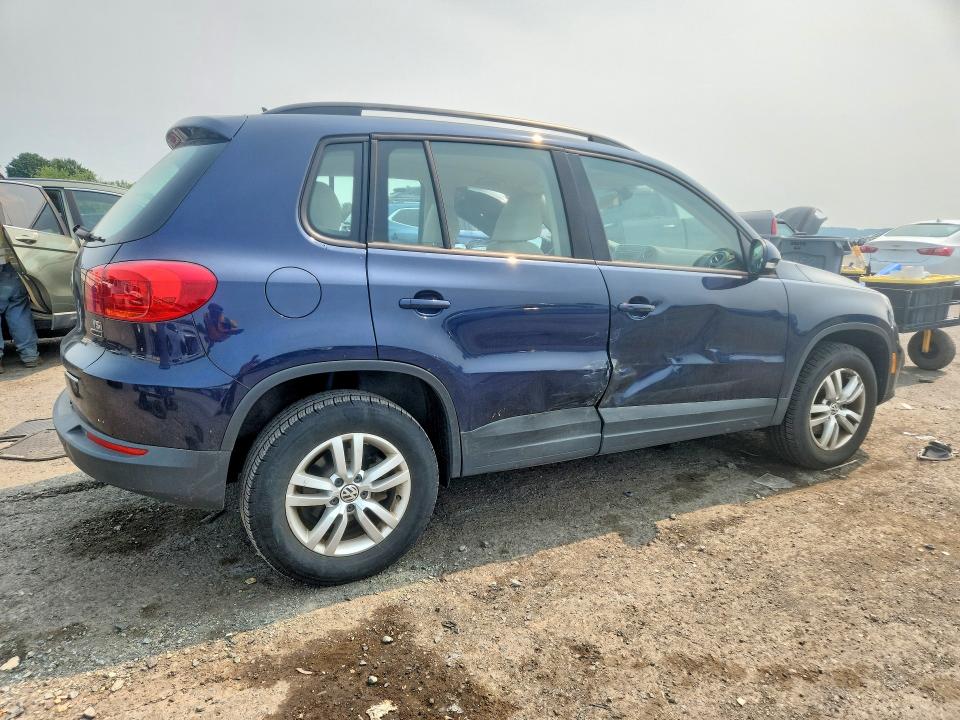 2016 Volkswagen Tiguan VIN WVGBV7AXXGW593335 COPART salvage auction — SIDE, Pa - Certificate Of Salvage, sold $1,850 on 2026-07-28 (photo 3)