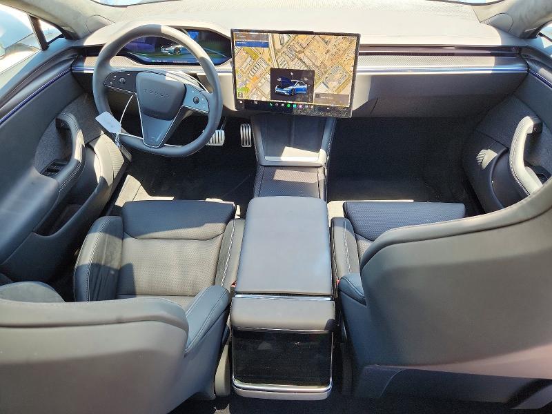 2026 Tesla Model s VIN 5YJSA1E69TF555690 COPART salvage auction — REAR END, Ca - Salvage Certificate, sold $40,500 on 2026-07-21 (photo 8)