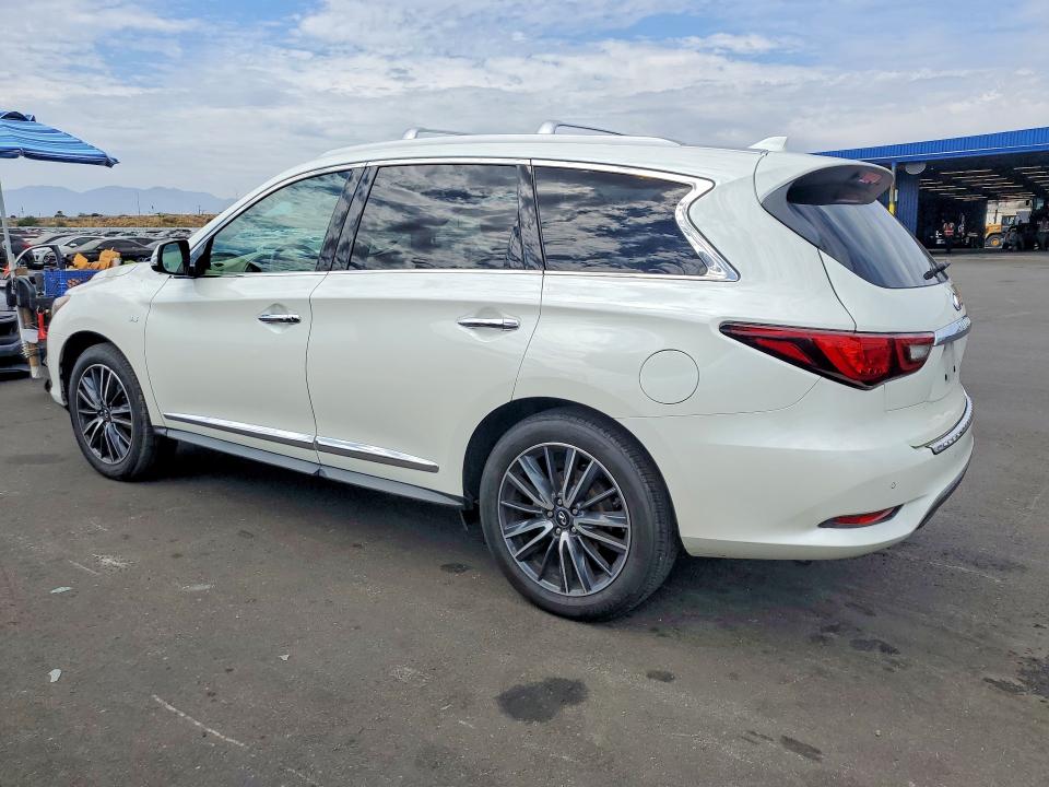 2019 Infiniti Qx60 VIN 5N1DL0MN4KC560048 COPART salvage auction — FRONT END, Ca - Salvage Certificate, sold $3,500 on 2026-07-27 (photo 2)