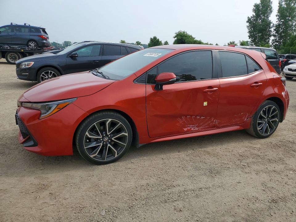 2020 Toyota Corolla VIN JTNK4RBE7L3081118 COPART salvage auction — SIDE, On - Permit No Brand - Unfit, sold $4,050 on 2026-07-30 (photo 1)