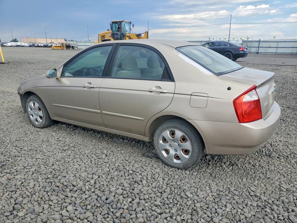 2006 Kia Spectra VIN KNAFE121365359780 COPART salvage auction — FRONT END, Wa - Bill Of Sale, sold $35 on 2026-07-29 (photo 2)