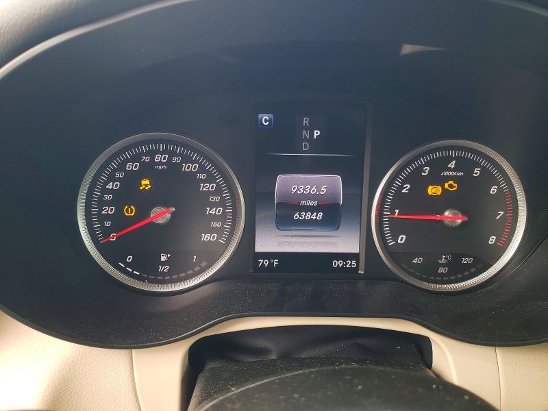 2016 Mercedes-benz Glc VIN WDC0G4KB3GF077271 COPART salvage auction — SIDE, Va - Cert Of Title - Salvage, sold $8,000 on 2026-08-07 (photo 9)