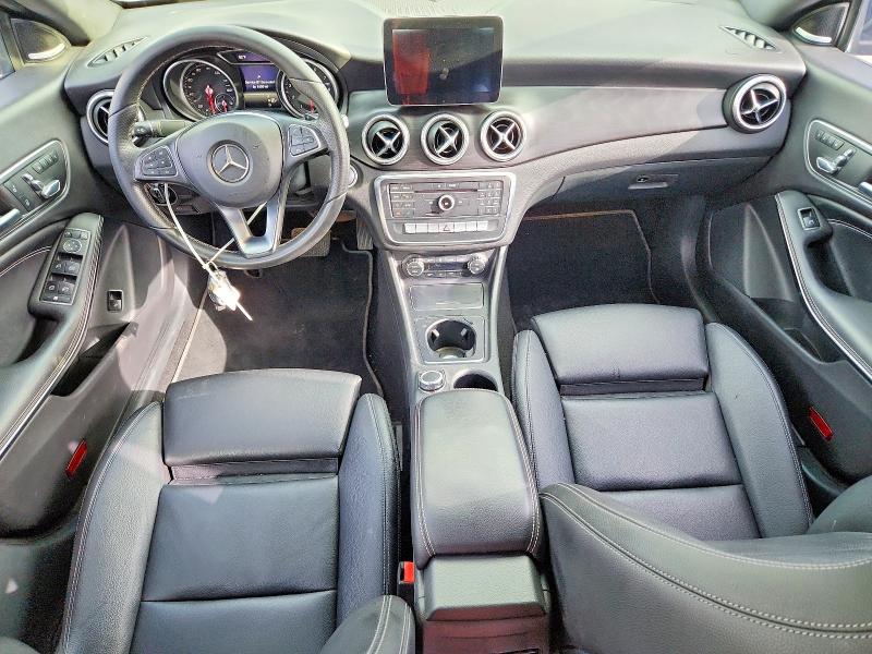 2017 Mercedes-benz Cla-klasse VIN WDDSJ4EB8HN421122 COPART salvage auction — FRONT END, TX - SALVAGE VEHICLE TITLE (P), sold $2,200 on 2026-08-13 (photo 8)