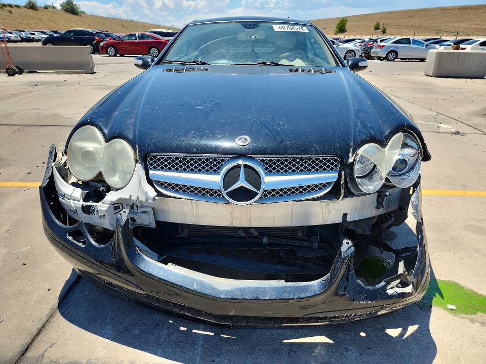 2007 Mercedes-benz Sl-klasse VIN WDBSK71F67F129851 COPART salvage auction — FRONT END, Co - Public - Salvage Title, sold $800 on 2026-08-17 (photo 5)