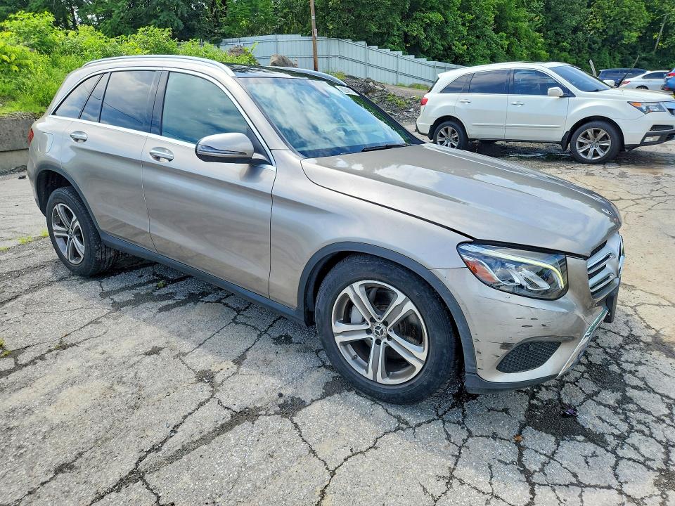 2019 Mercedes-benz Glc VIN WDC0G4KB1KF658731 COPART salvage auction — FRONT END, Ny - Mv-907A Salvage Certificate, sold $9,700 on 2026-08-18 (photo 4)