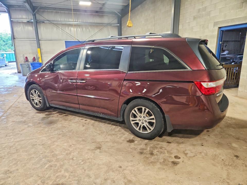 2012 Honda Odyssey VIN 5FNRL5H42CB120486 COPART salvage auction — FRONT END, Pa - Cert Of Salv-R=Reconstructed, sold $150 on 2026-07-20 (photo 2)