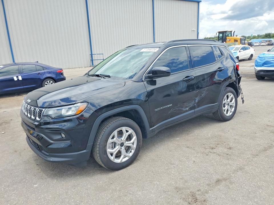 2025 Jeep Compass VIN 3C4NJDBN8ST588206 COPART salvage auction — SIDE, Fl - Cert Of Title Slvg Rebuildable, sold $7,900 on 2026-08-14 (photo 1)