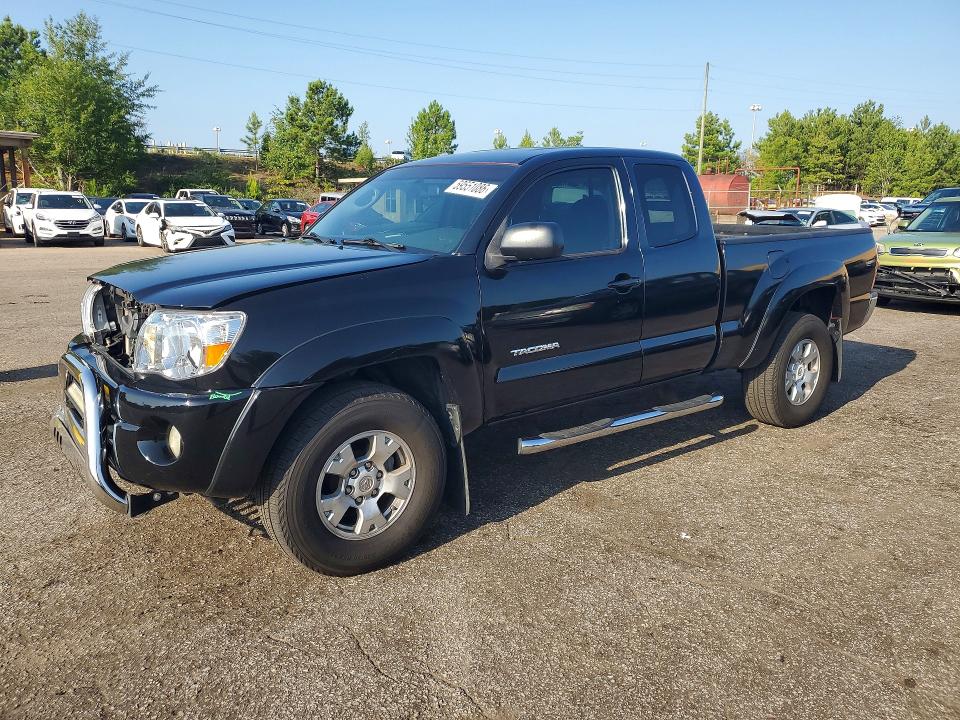 2007 Toyota Tacoma VIN 5TETU62NX7Z437852 COPART salvage auction — FRONT END, Sc - Cert Of Title-Salvage, sold $3,550 on 2026-07-31 (photo 1)
