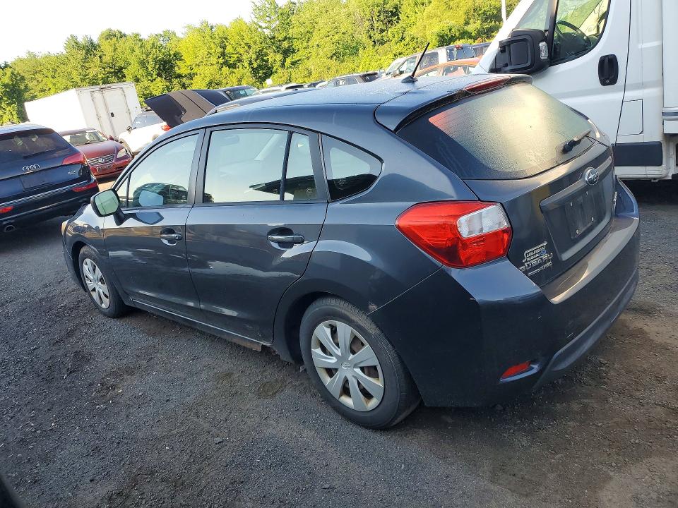 2013 Subaru Impreza VIN JF1GPAA60DH814097 COPART salvage auction — REAR END, CT - CERTIFICATE OF TITLE (P), sold $2,000 on 2026-07-30 (photo 2)
