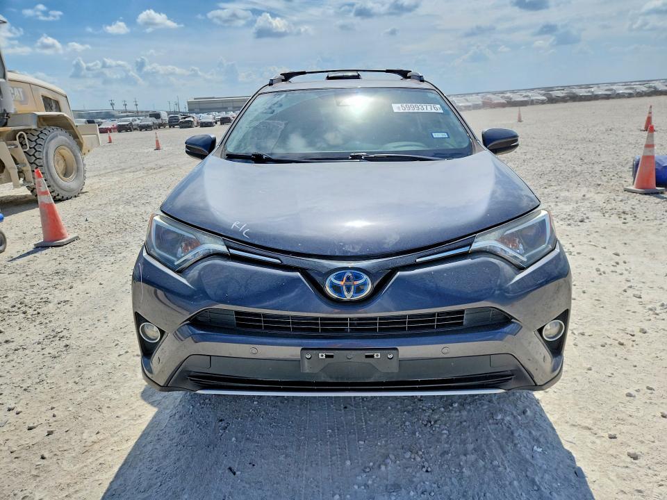 2018 Toyota Rav 4 VIN JTMRJREV9JD158926 COPART salvage auction — REAR END, Salvage Title, sold $550 on 2026-07-23 (photo 5)