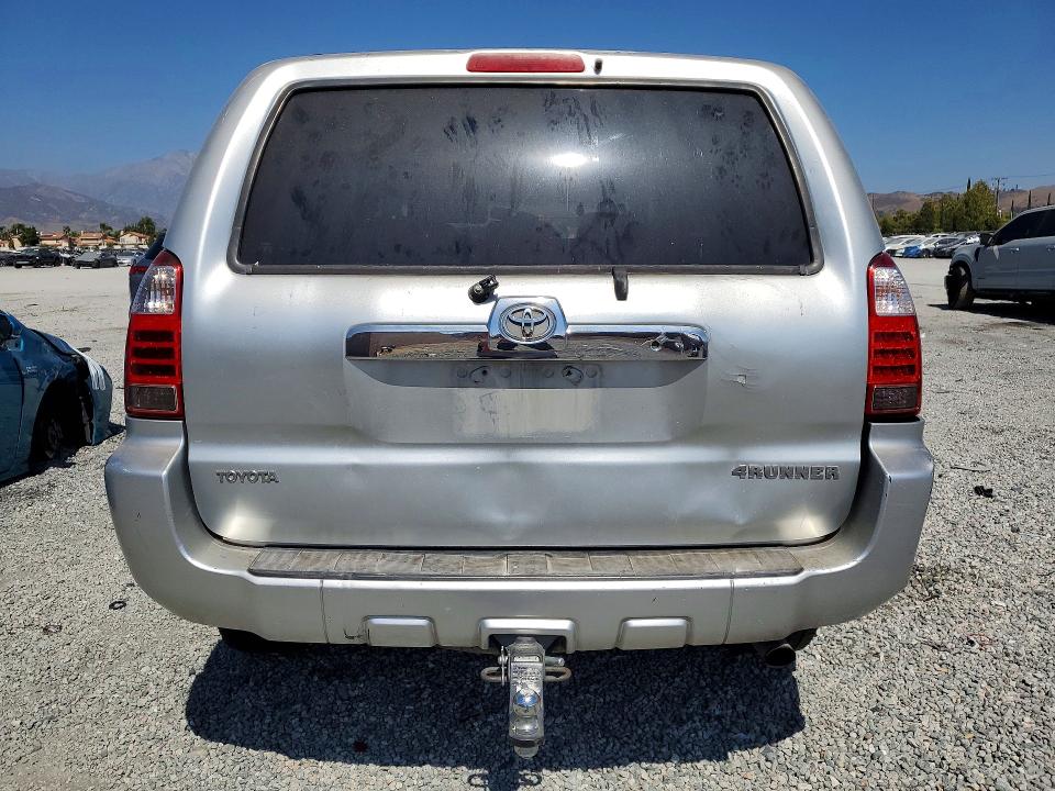 2006 Toyota 4runner VIN JTEZU14R568047332 COPART salvage auction — FRONT END, Ca - Dis/Dlr/Exp Only Clean Title, sold $2,200 on 2026-07-08 (photo 6)