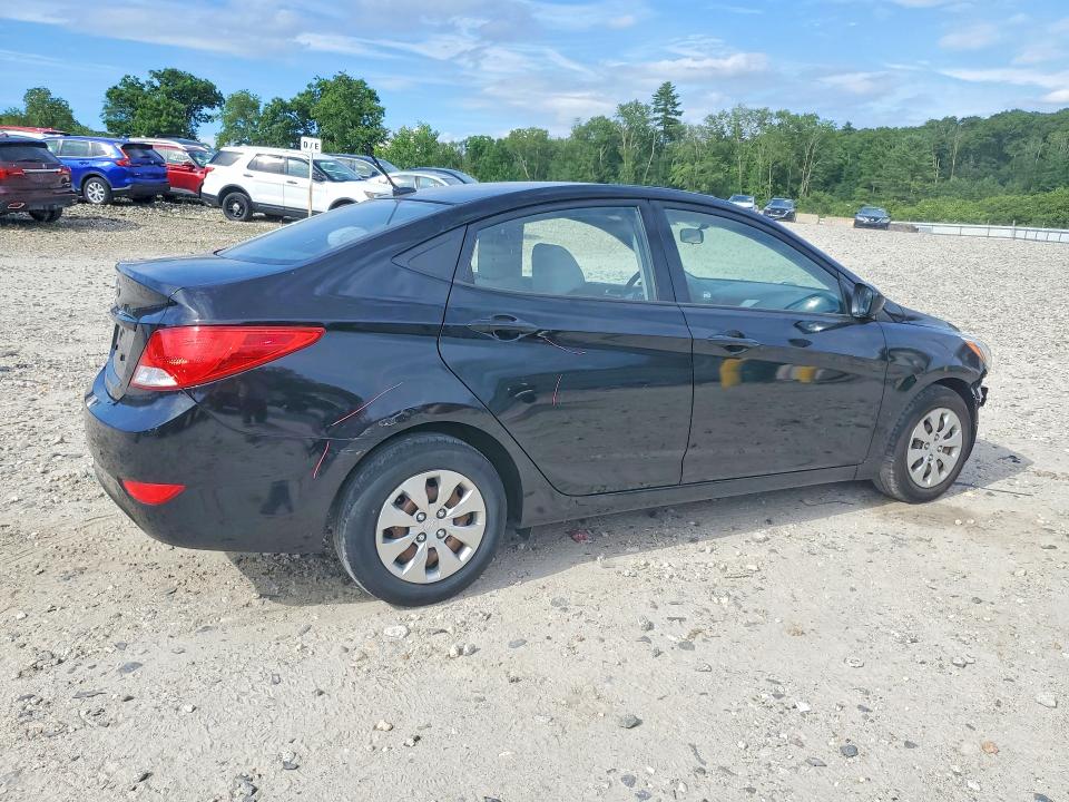 2017 Hyundai Accent VIN KMHCT4AE2HU312570 COPART salvage auction — FRONT END, Ct - Cert Of Title-Salvage, sold $450 on 2026-07-15 (photo 3)