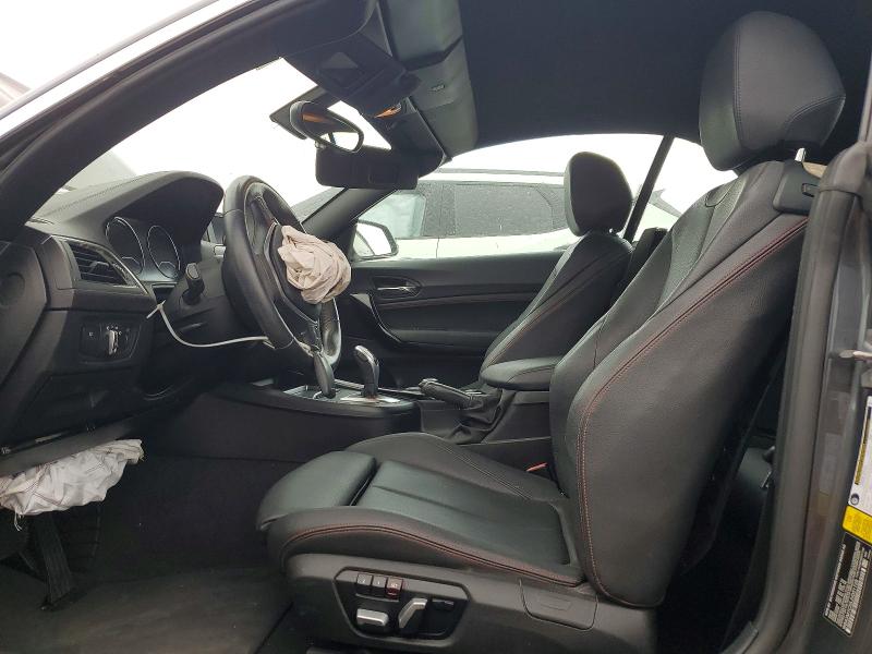 2018 BMW 2 series VIN WBA2M7C55JVD51729 COPART salvage auction — ALL OVER, Tx - Salvage Vehicle Title, sold $100 on 2026-07-29 (photo 7)