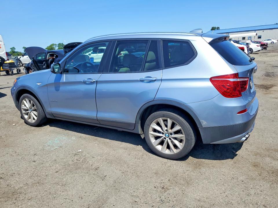 2013 BMW X3 VIN 5UXWX9C5XD0D07152 COPART salvage auction — MECHANICAL, Pa - Certificate Of Salvage, sold $1,400 on 2026-07-31 (photo 2)