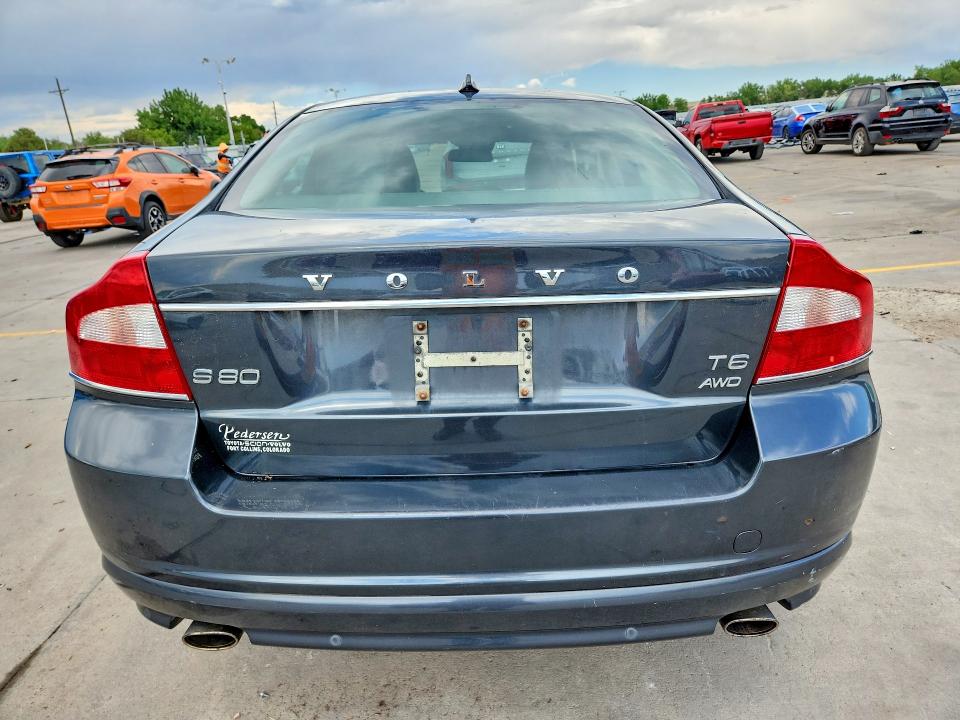 2012 Volvo S80 VIN YV1902AH0C1159410 COPART salvage auction — FRONT END, Co - Salvage Title, sold $875 on 2026-08-12 (photo 6)