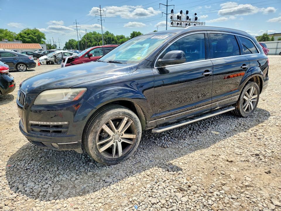 2014 Audi Q7 VIN WA1LGAFE0ED005842 COPART salvage auction — REAR END, OH - CERT OF TITLE-REBUILT SALVAGE, sold $425 on 2026-07-31 (photo 1)