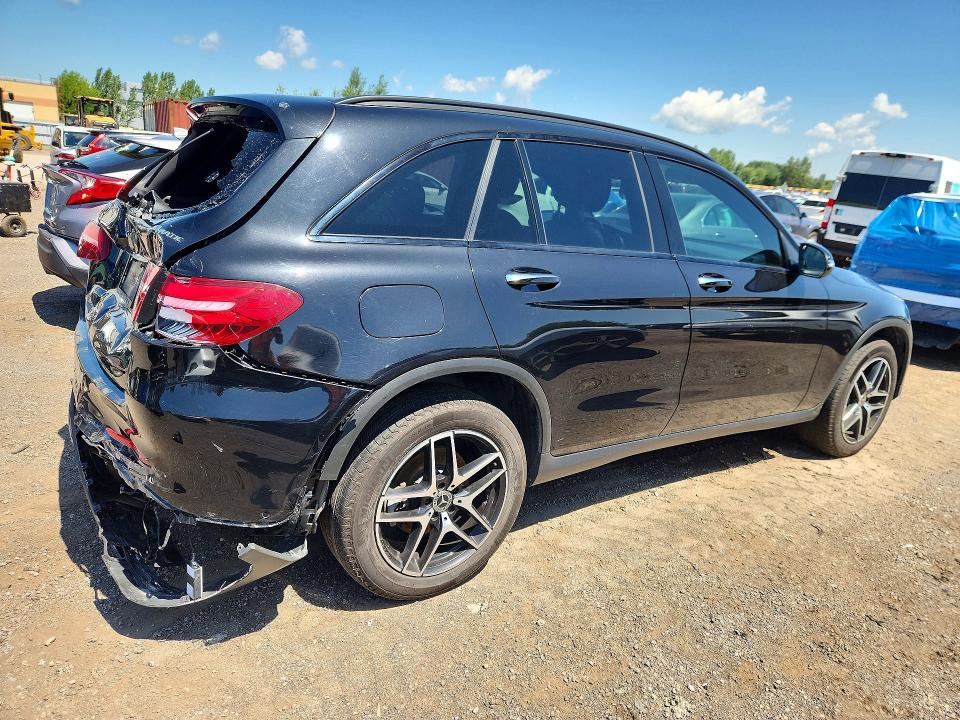 2019 Mercedes-benz Glc VIN WDC0G4KB9KV139710 COPART salvage auction — REAR END, On - Permit No Brand - Unfit, sold $13,900 on 2026-08-11 (photo 3)