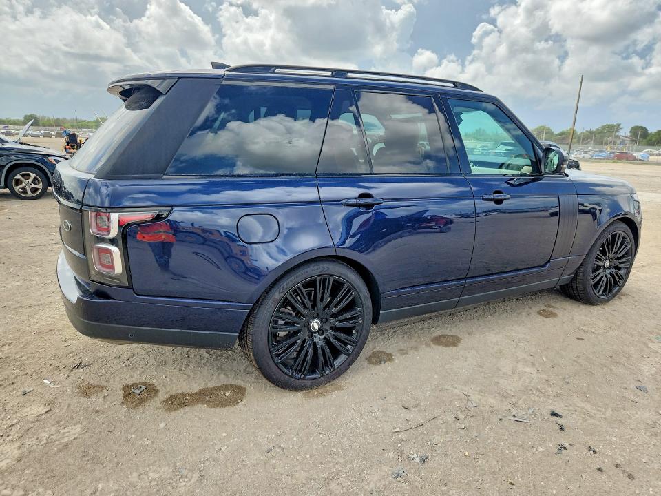 2018 Land rover RANGE ROVER VIN SALGS2SV9JA386337 COPART salvage auction — MINOR DENT/SCRATCHES, Nc - Certificate Of Title, sold $13,300 on 2026-07-16 (photo 3)