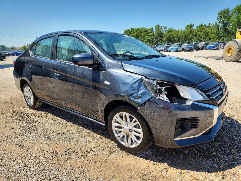 2024 Mitsubishi Mirage VIN ML32FUFJ1RHF18251 COPART salvage auction — FRONT END, MN - CERTIFICATE OF TITLE (P), sold $7,200 on 2026-07-15 (photo 4)
