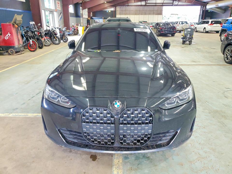 2024 BMW 4er VIN WBA63AV02RFP81577 COPART salvage auction — FRONT END, CT - CERT OF TITLE-SALVAGE, sold $13,900 on 2026-08-06 (photo 5)