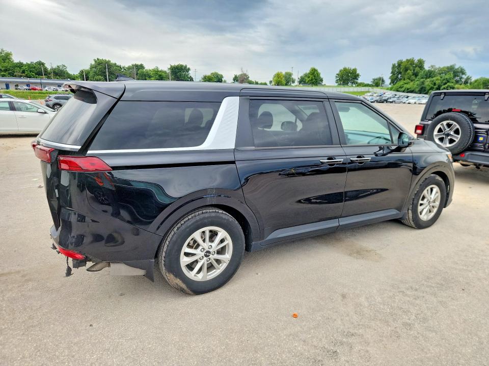 2023 Kia Carnival VIN KNDNB4H30P6234751 COPART salvage auction — REAR END, Id - Salvage Certificate Of Title, sold $175 on 2026-07-24 (photo 3)
