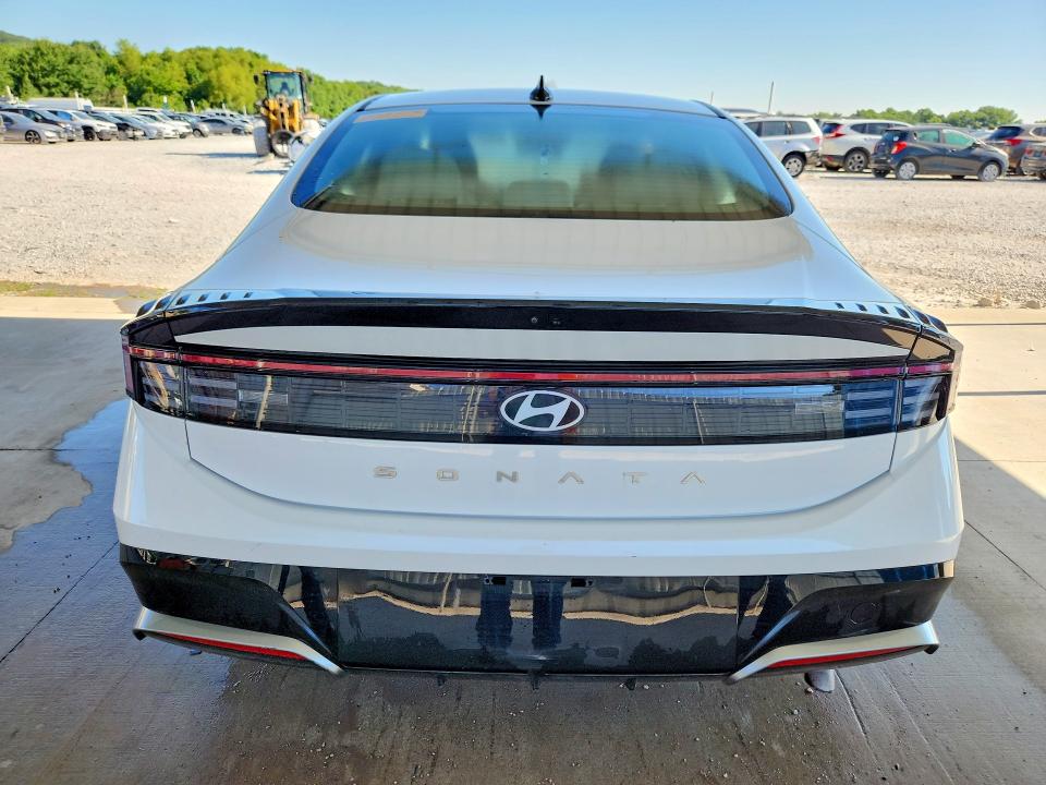 2025 Hyundai Sonata VIN KMHL64JA6SA457219 COPART salvage auction — FRONT END, Az - Cert Of Title - Salvage, sold $30 on 2026-07-27 (photo 6)