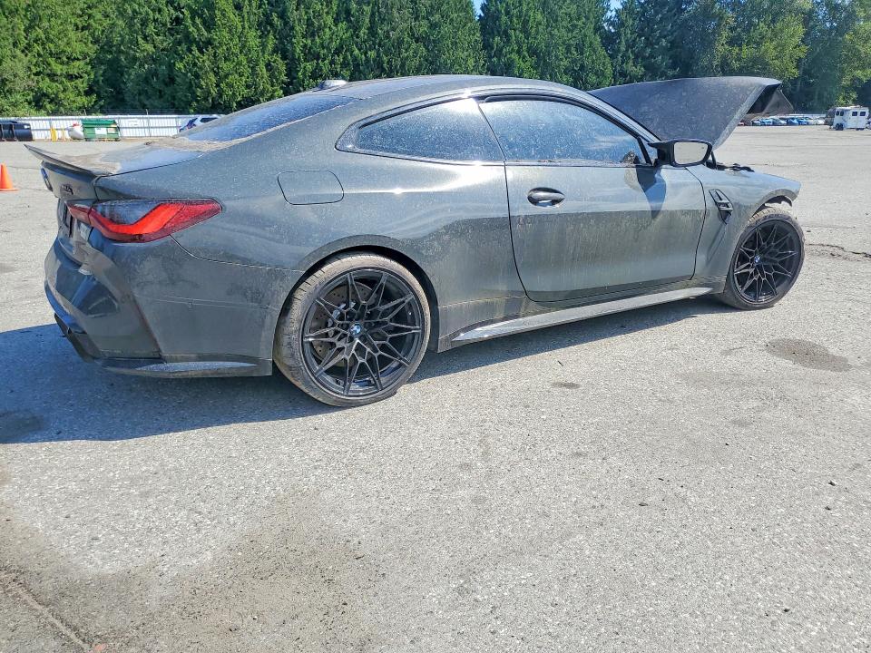 2024 BMW M4 VIN WBS43AZ04RCP71440 COPART salvage auction — FRONT END, Wa - Bill Of Sale, sold $16,000 on 2026-08-03 (photo 3)