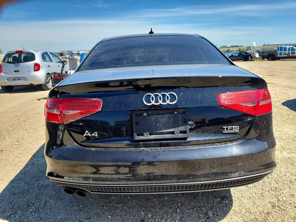2015 Audi A4 VIN WAUBFCFL1FN031163 COPART salvage auction — FRONT END, Ab - Bos - Rebuilt, sold $1,600 on 2026-07-09 (photo 6)