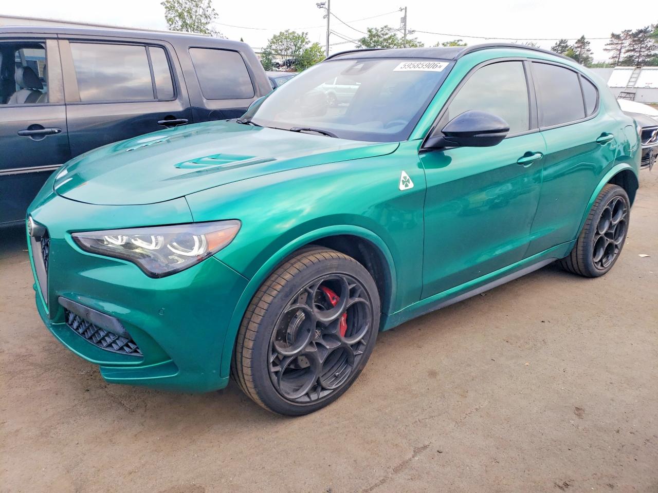 2024 Alfa Romeo Stelvio VIN ZASPAKEV3R7D79938 — COPART salvage auction photo