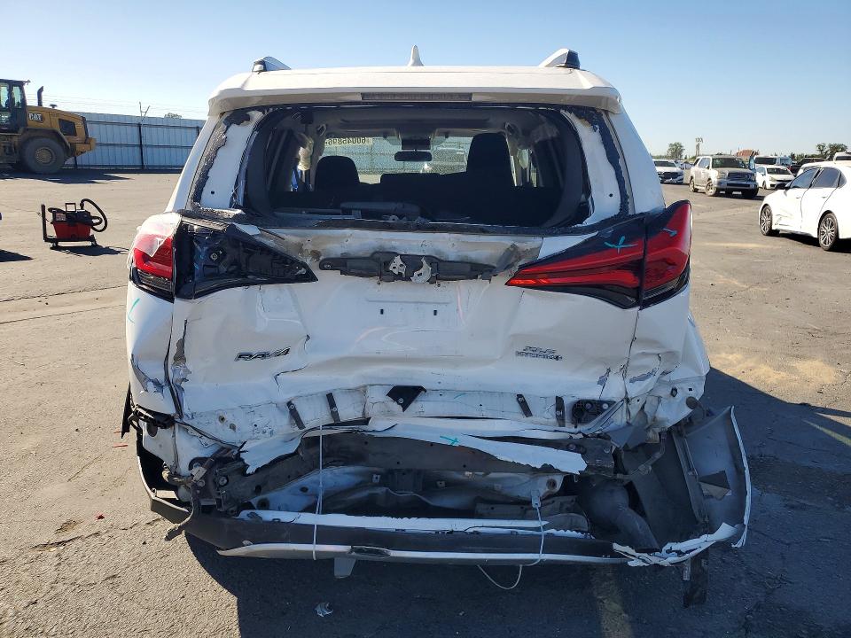 2016 Toyota VIN JTMRJREV9GD044191 COPART salvage auction — REAR END, Ca - Salvage Certificate, sold $2,100 on 2026-07-23 (photo 6)
