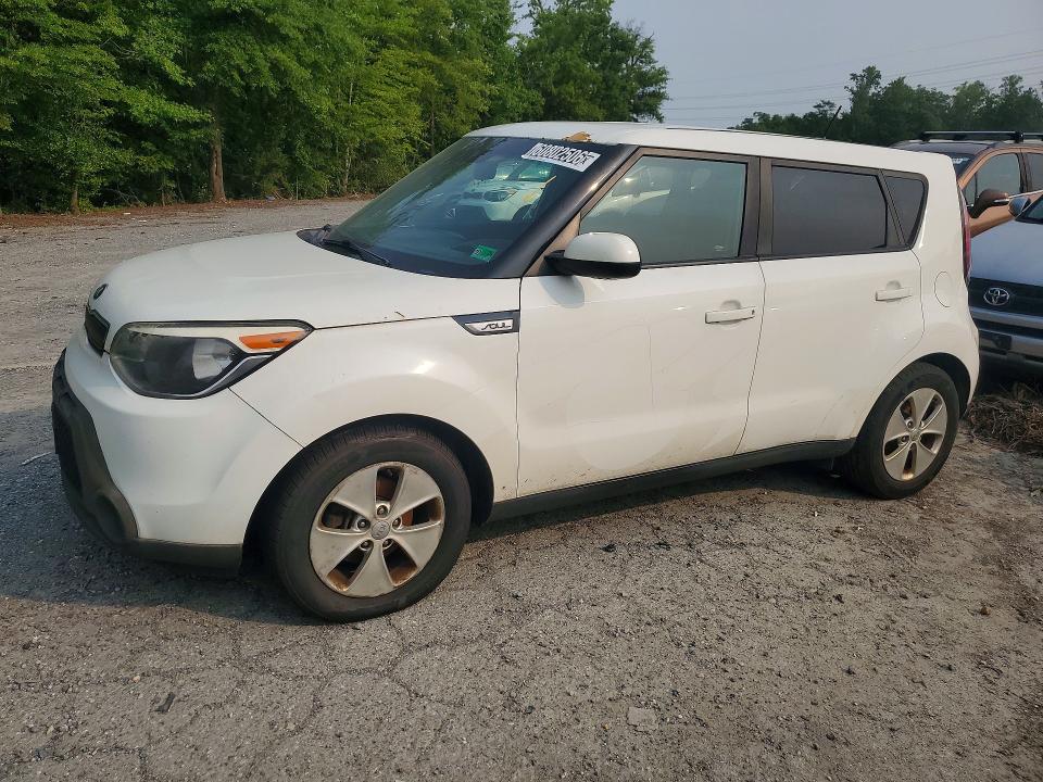 2016 Kia Soul VIN KNDJN2A22G7287232 COPART salvage auction — MINOR DENT/SCRATCHES, VA - CERT OF TITLE - SALVAGE, sold $200 on 2026-07-28 (photo 1)