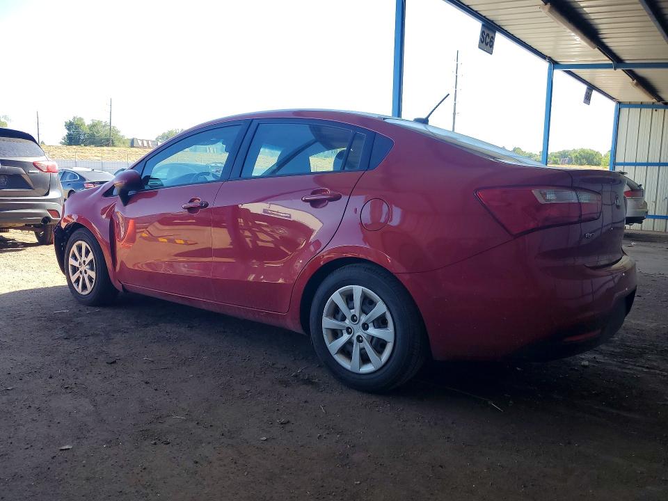 2015 Kia Rio VIN KNADM4A39F6505091 COPART salvage auction — FRONT END, Co - Salvage Title, sold $1,100 on 2026-07-27 (photo 2)
