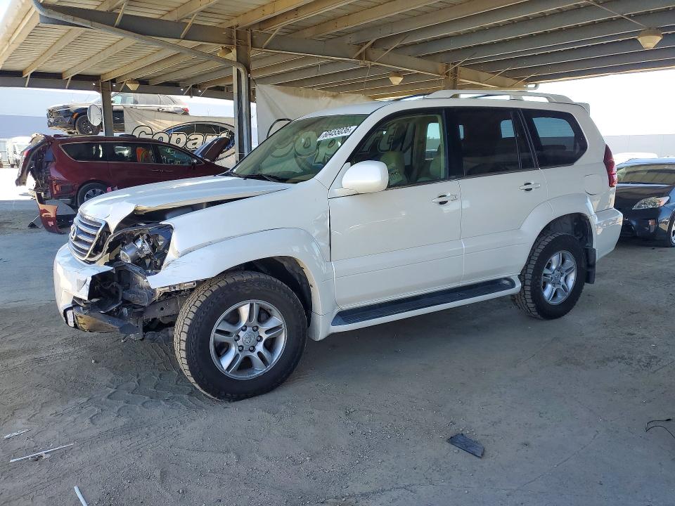2006 Lexus Gx VIN JTJBT20XX60116725 COPART salvage auction — FRONT END, Ca - Salvage Certificate, sold $4,200 on 2026-07-23 (photo 1)