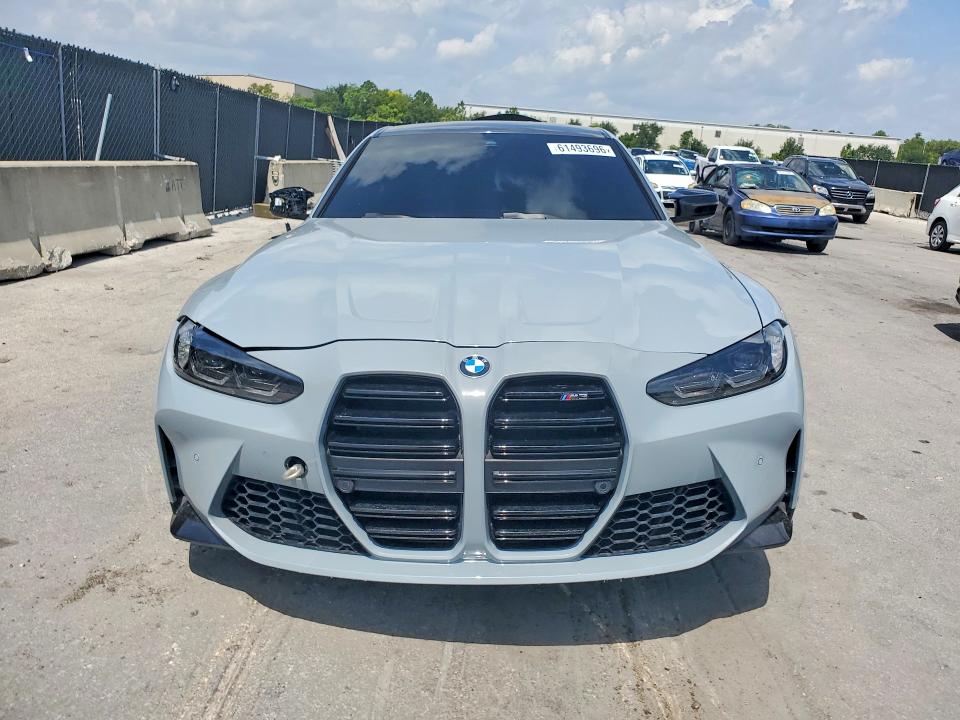 2024 BMW M3 VIN WBS53AY00RFS39123 COPART salvage auction — REAR END, FL - CERT OF TITLE SLVG REBUILDABLE, sold $35,250 on 2026-08-27 (photo 5)
