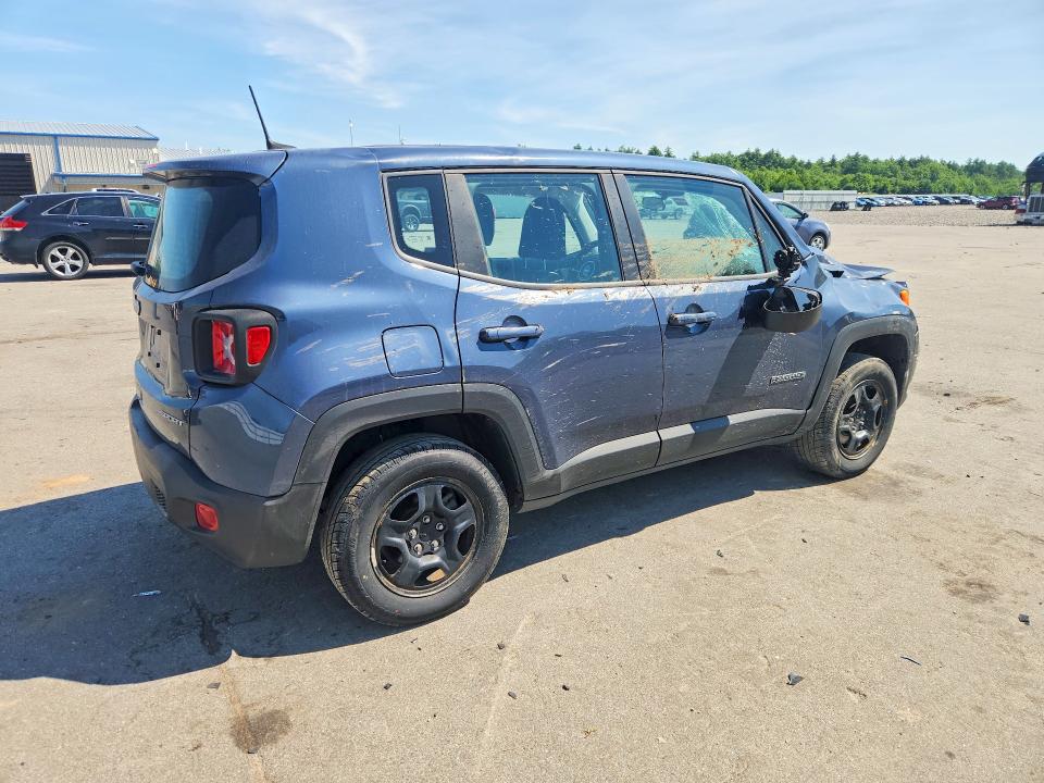 2020 Jeep Renegade VIN ZACNJBAB1LPL50523 COPART salvage auction — FRONT END, Me - Cert Of Title-Salvage Collisio, sold $2,150 on 2026-08-12 (photo 3)