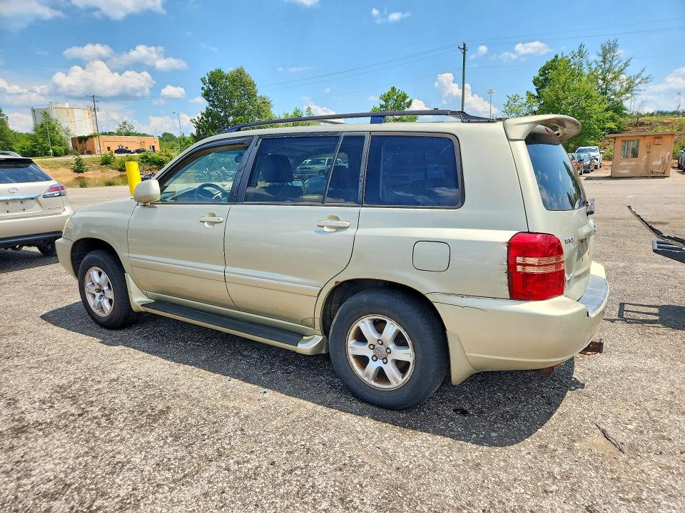 2003 Toyota Highlander VIN JTEHF21A030155099 COPART salvage auction — MECHANICAL, CT - CERTIFICATE OF TITLE, sold $225 on 2026-07-24 (photo 2)