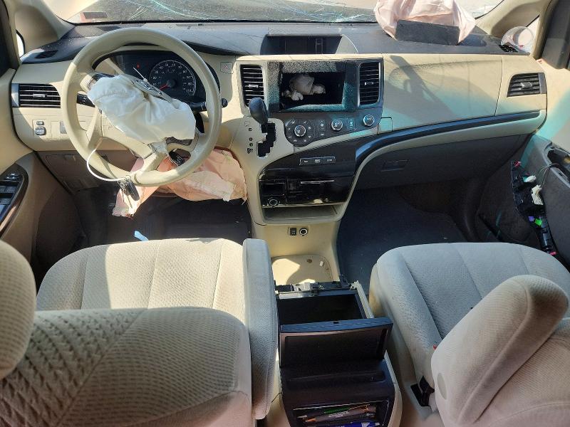 2011 Toyota Sienna VIN 5TDKK3DCXBS125113 COPART salvage auction — FRONT END, Pa - Certificate Of Salvage, sold $900 on 2026-07-29 (photo 8)