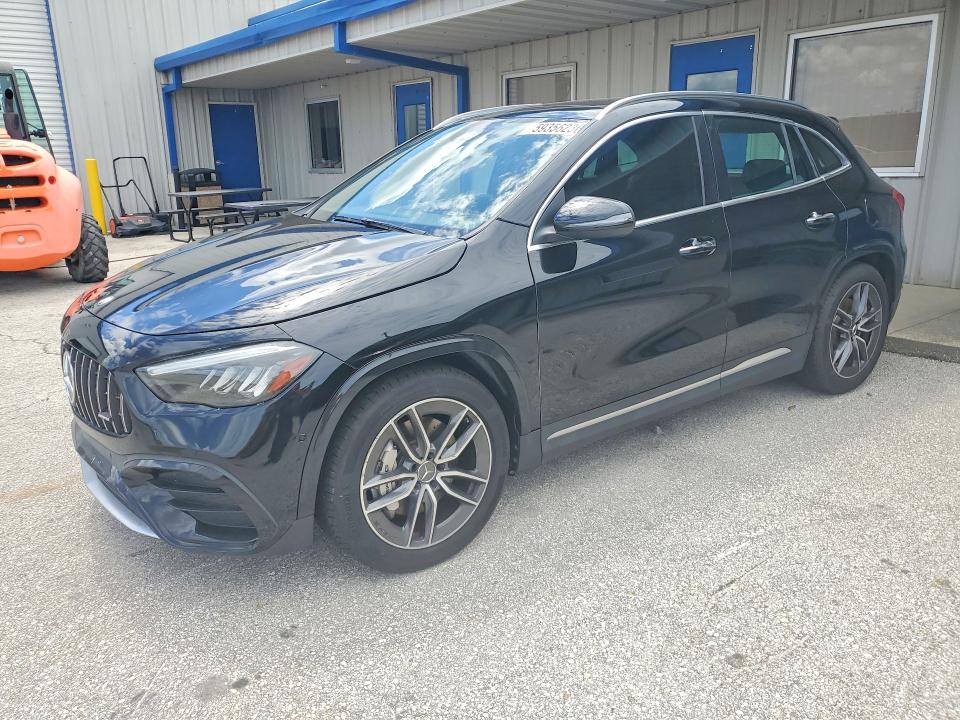 2025 Mercedes-benz Gla-class VIN W1N4N5BB5SJ674326 COPART salvage auction — SIDE, FL - CERTIFICATE OF TITLE, sold $30,500 on 2026-07-28 (photo 1)