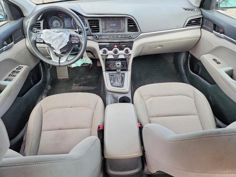 2019 Hyundai Elantra VIN KMHD74LF1KU869590 COPART salvage auction — REAR END, OH - CERT OF TITLE-SALVAGE, sold $1,100 on 2026-07-28 (photo 8)