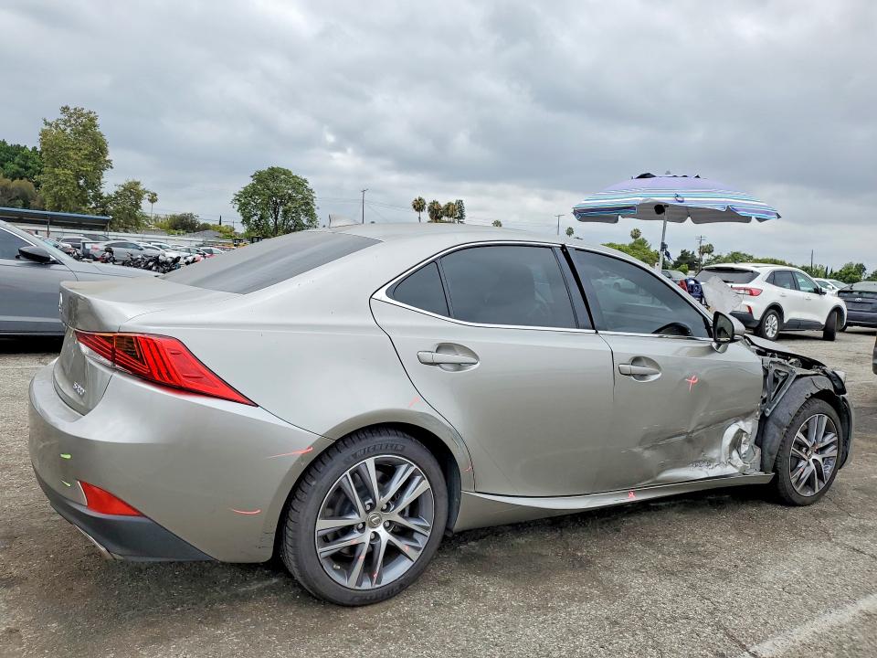 2020 Lexus Is 300 VIN JTHAA1D27L5108785 COPART salvage auction — FRONT END, Ca - Salvage Certificate, sold $11,700 on 2026-07-31 (photo 3)