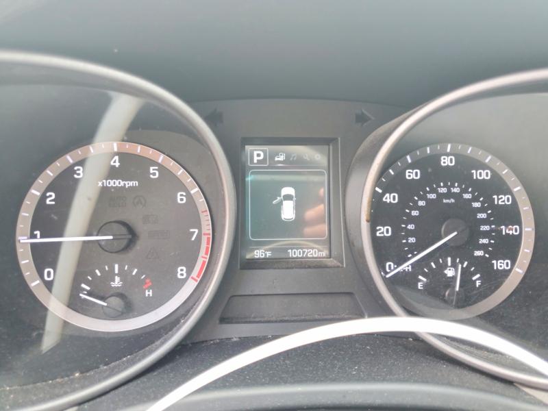 2017 Hyundai Santa fe VIN 5XYZU3LB3HG416866 COPART salvage auction — MECHANICAL, Tn - Certificate Of Title, sold $3,550 on 2026-07-08 (photo 9)