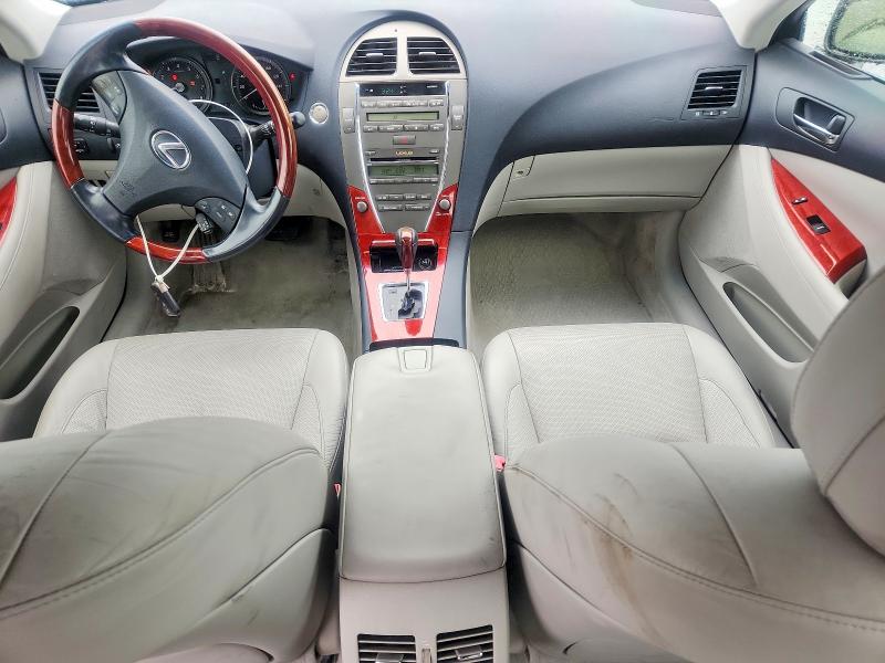 2008 Lexus Es 350 VIN JTHBJ46GX82257831 COPART salvage auction — FRONT END, MA - CERT OF TITLE-RECONSTRCTD COLL, sold $800 on 2026-07-15 (photo 8)