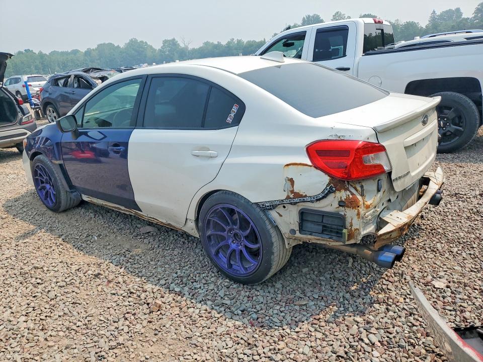 2017 Subaru Wrx VIN JF1VA1B61H9816075 COPART salvage auction — REAR END, Ny - Mv-907A Salvage Certificate, sold $225 on 2026-07-20 (photo 2)