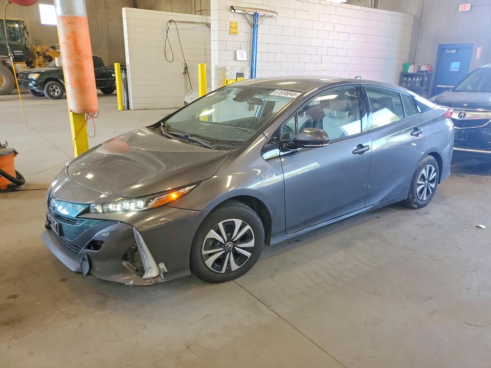 2018 Toyota Prius VIN JTDKARFP5J3087280 COPART salvage auction — FRONT END, Mn - Cert Of Title-Salvage, sold $3,250 on 2026-07-28 (photo 1)